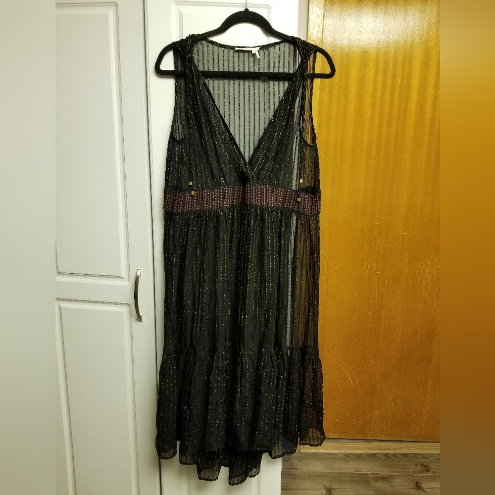 👙💫Anthropologie Floreat sheer dress